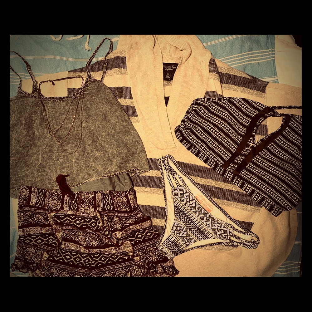 A SUMMER OUTFIT w/ 2 piece BIKINI
